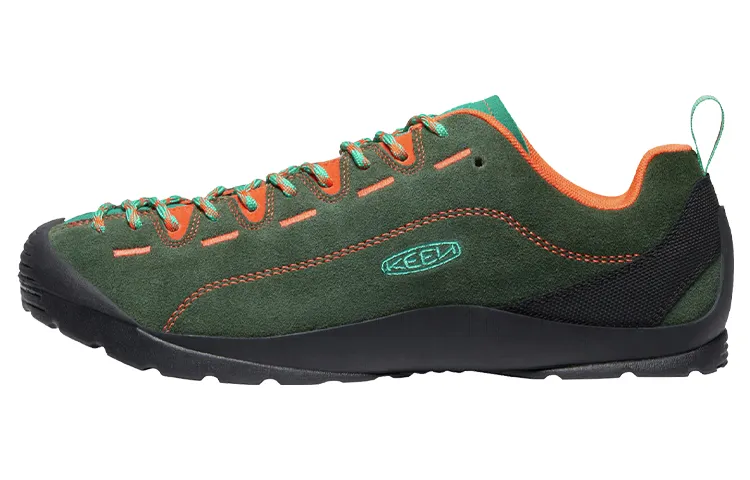 Keen Jasper Slip Resistant Abrasion Resistant Low top Sports Mountaineering Outdoor Shoes Men's Dark Green