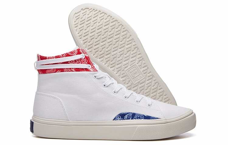 Мужские кеды Fila FUSION (белые) — фото 6