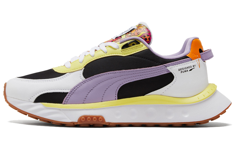 Кроссовки PUMA PUMA Wild Rider Rollin Romero Britto (бело-желтый)