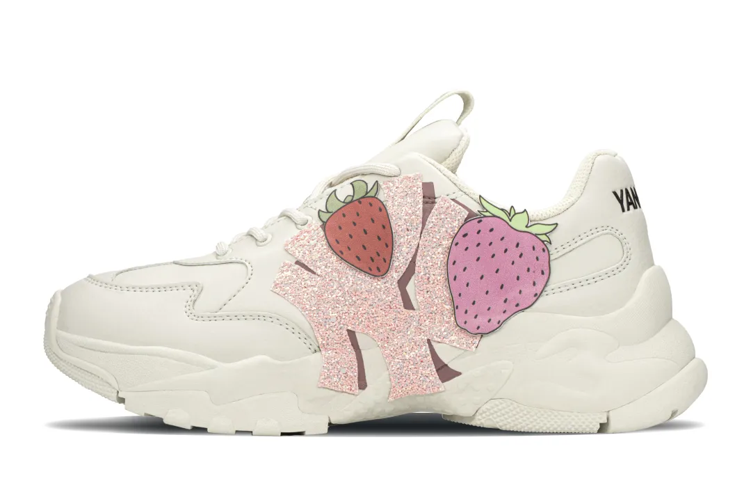 MLB Big Ball Chunky Abrasion Resistant Height Increasing Abrasion Resistant Height Increasing Low top Chunky Sneakers