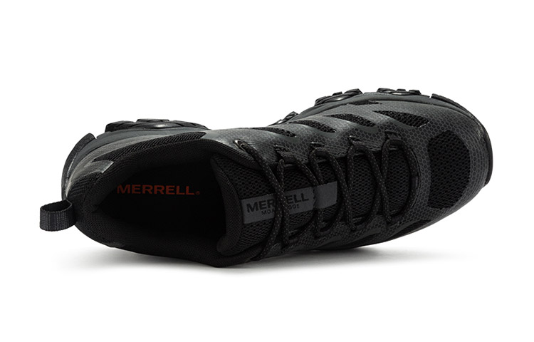 MERRELL MOAB 3 Edge Slip Resistant Abrasion Resistant Low top Hiking Shoes Men’s Black