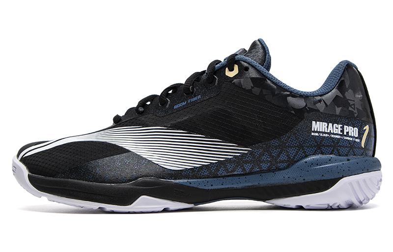 Li Ning Shadow Speed Pro Rubber Slip Resistant Low top Badminton Shoes Unisex Black