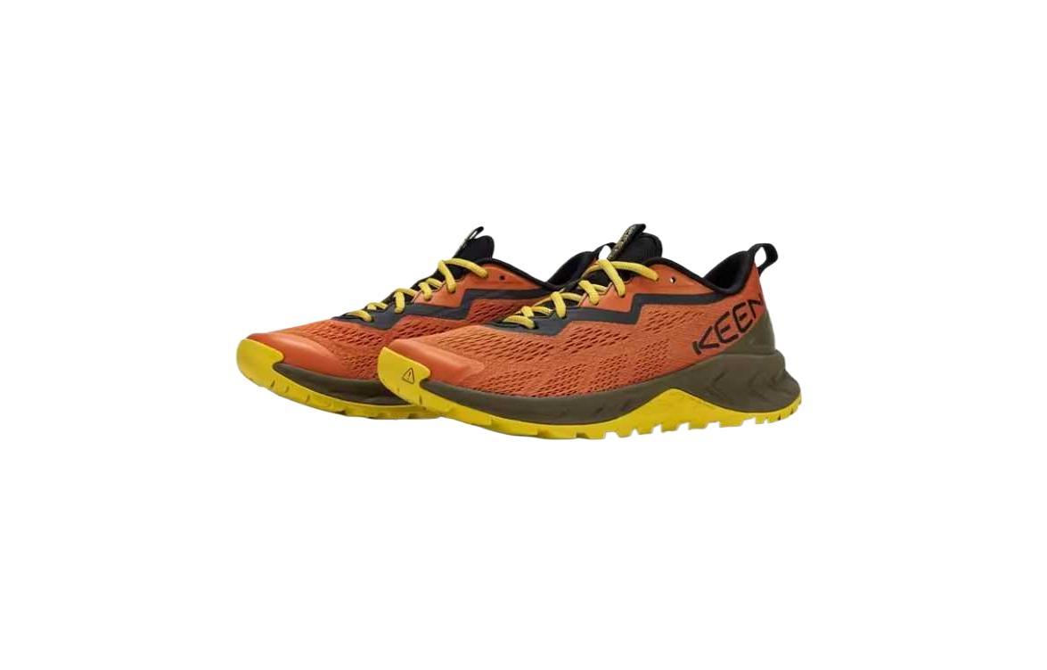 Keen VERSACORE SPEED Abrasion Resistant Breathable Low top Mountaineering & Hiking Shoes Men’s Gold Flame