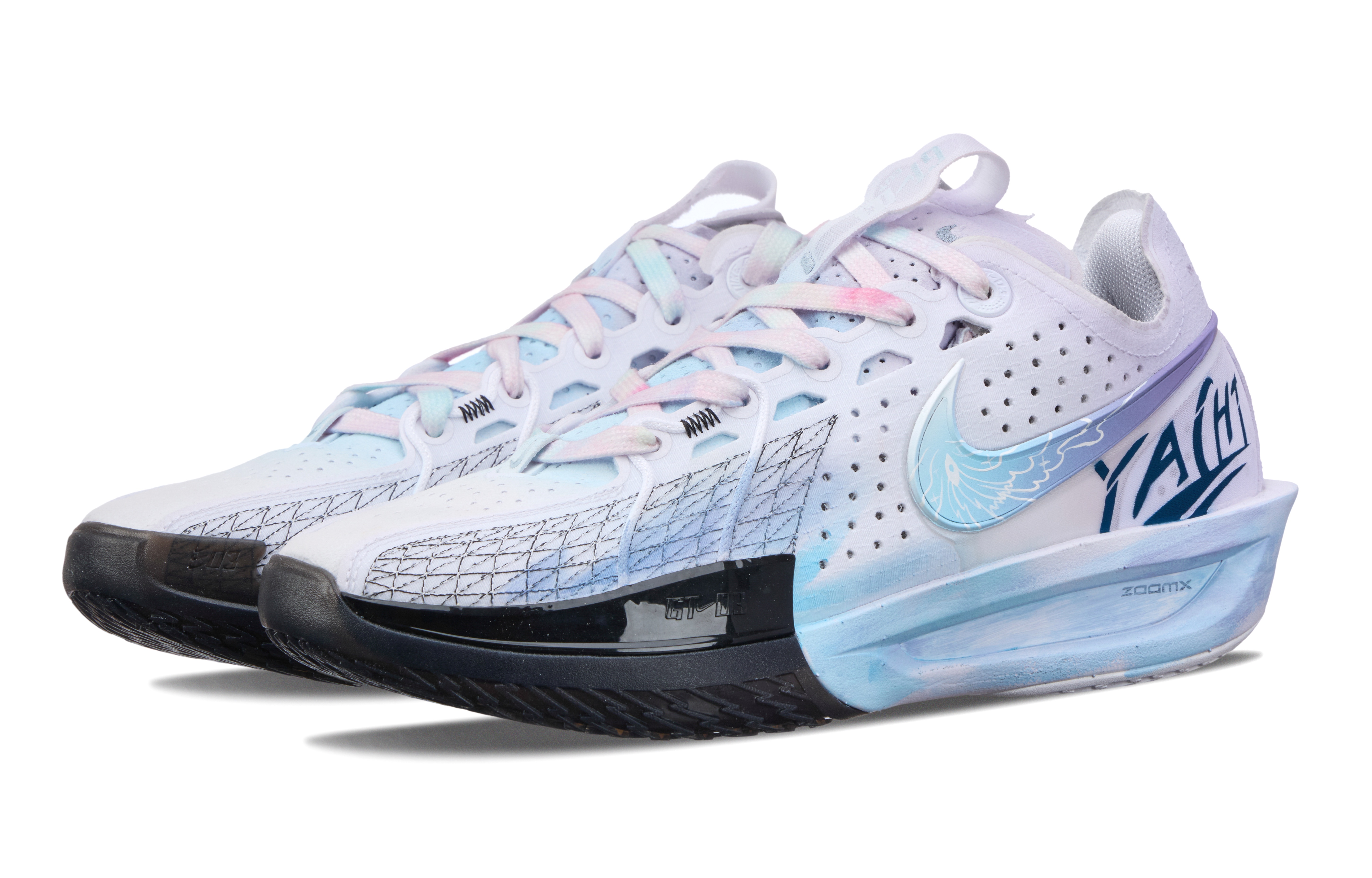 Nike Air Zoom G.T.Cut 3 The Light Of Ice Blue Cushioning Abrasion Resistant Support