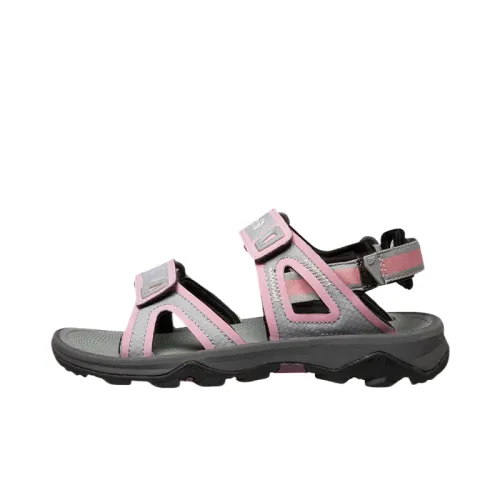 THE NORTH FACE Hedgehog Beach Sandals Women's Gray Purple