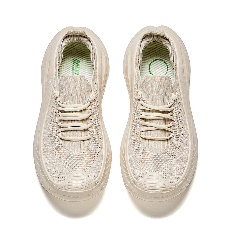 Anta Variety Training Collection Slip Resistant, Abrasion Resistant, Breathable Low top Training Shoes Women’s Beige