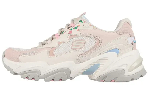 Skechers Stamina V2 Chunky Sneakers Women's Low Top White/Pink