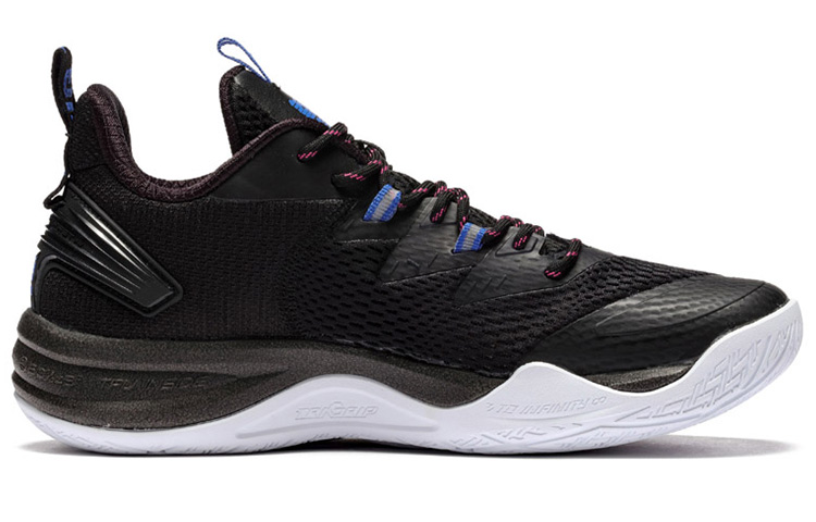 361° QU!KFOAM Abrasion Resistant Breathable Mid top Basketball Shoes Men’s Black