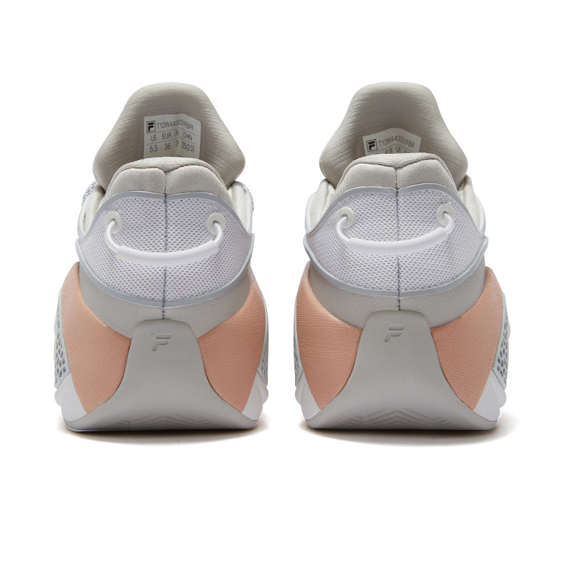 FILA FUSION Abrasion Resistant Abrasion Resistant Low top Vintage Basketball Shoes Women’s FILA White