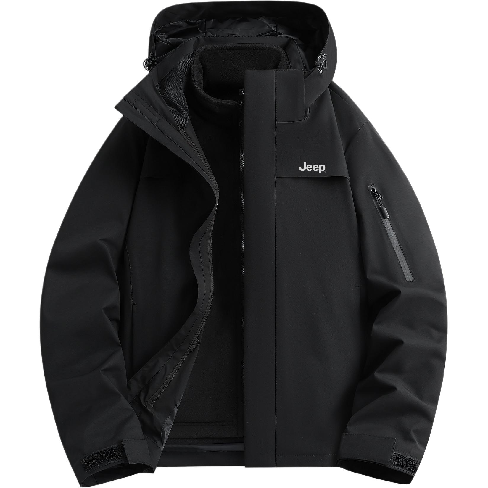 Куртка Jeep 3-in-1 Jacket (черная)