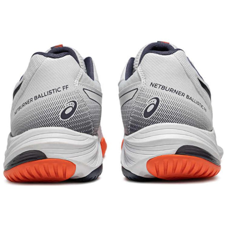 ASICS Netburner Ballistic FF 3 Wear resistant And Lightweight Low top Training Shoes Unisex White