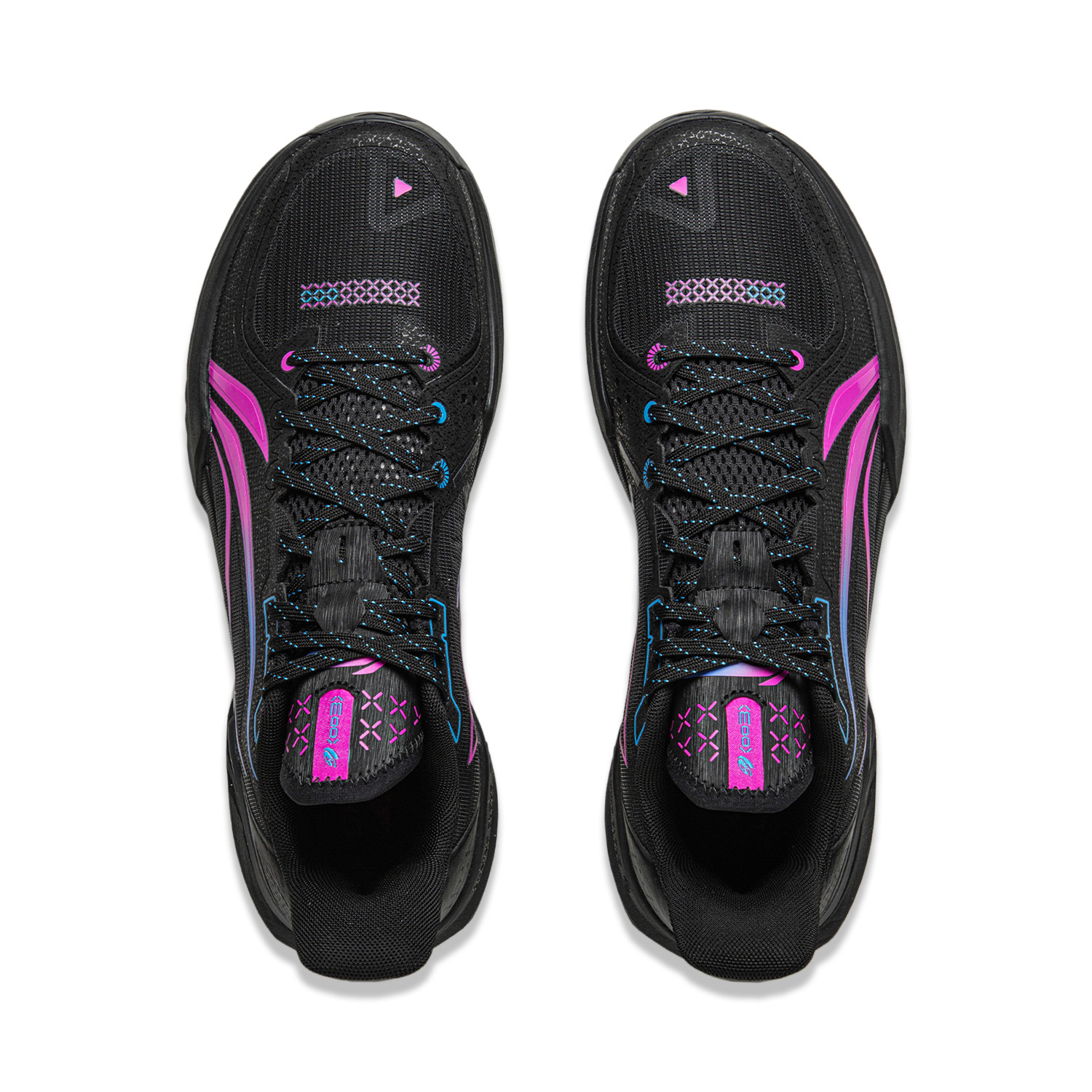 Li Ning Light Speed 3 Low top Basketball Shoes Men’s Black Purple