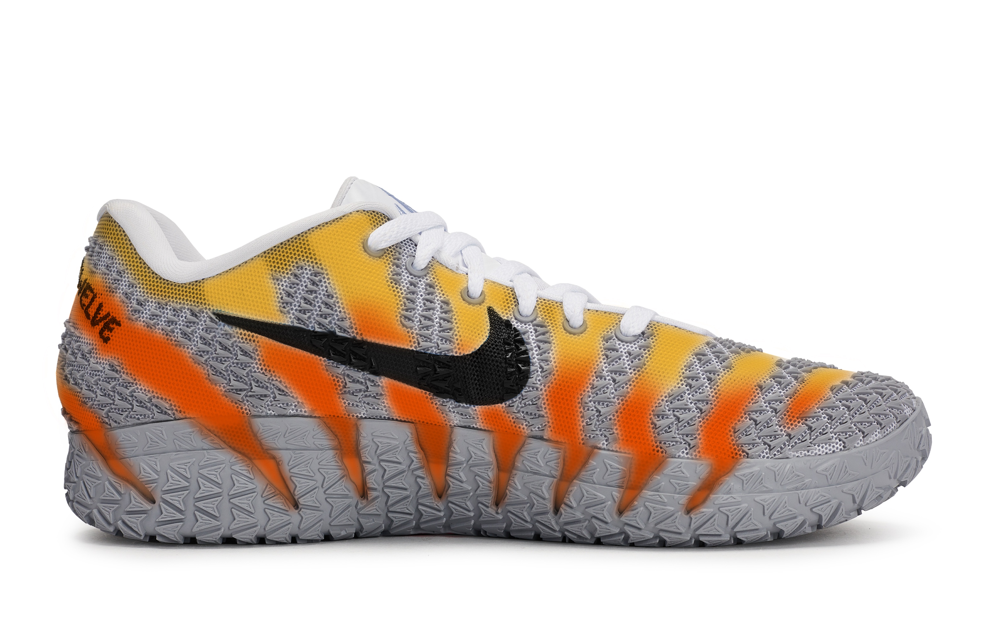 Nike Ja Morant 3 Basketball Shoes Unisex Low Top Black/Gray/Orange