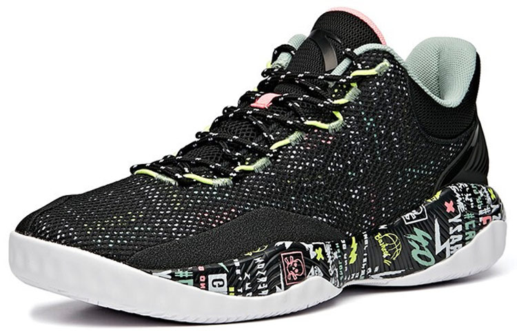 Anta A Shock Textile, Synthetic Leather, TPU Cushioning Slip Resistant Abrasion Resistant Breathable
