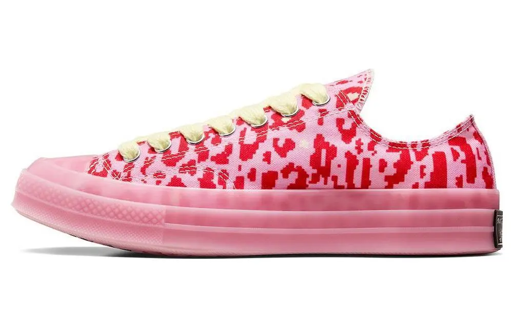 Chuck 70 Golf Le Fleur x Chuck 70 Converse Low 'Digital Leopard Pack - Pink'