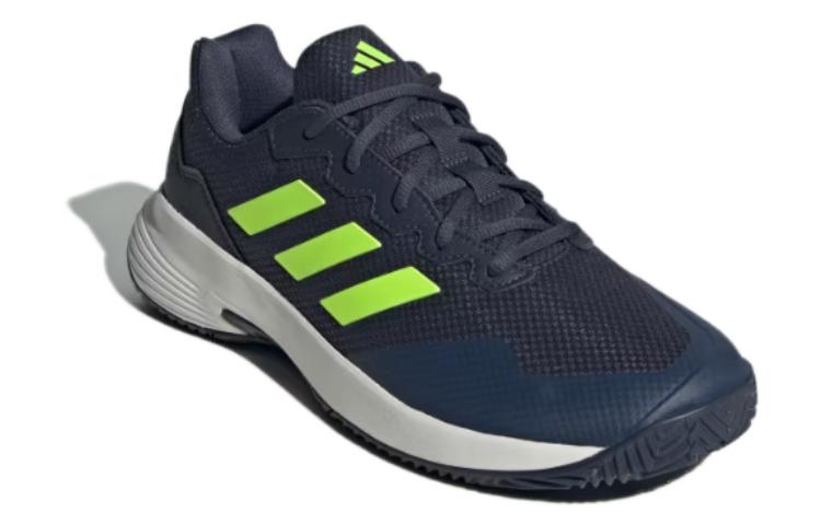 adidas GameCourt 2.0 Shadow Navy Lucid Lemon