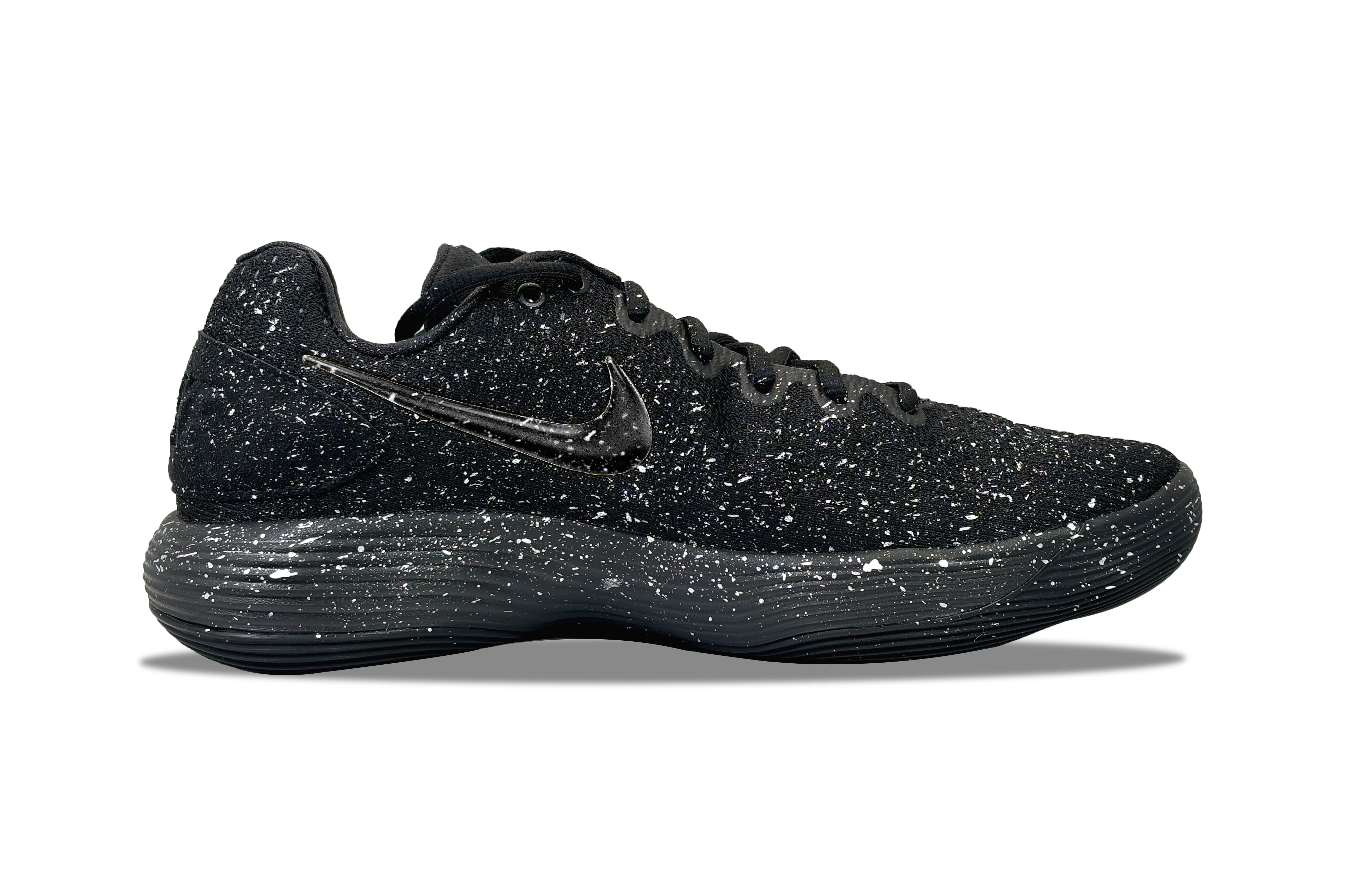 Nike Hyperdunk 2017 YDCC Star Gravel Abrasion Resistant Low top Basketball Shoes Unisex Black
