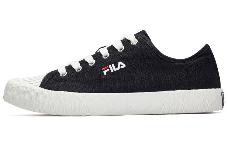 FILA Fmc Series Carve Low Top Canvas Sneakers Black/White