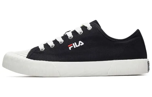 FILA Fmc Series Carve Low Top Canvas Sneakers Black/White
