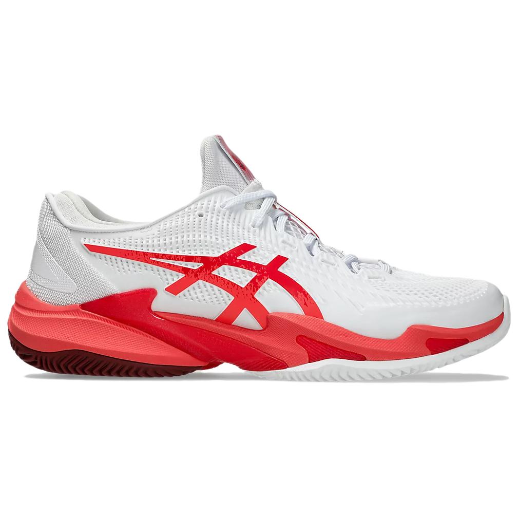 ASICS Court Ff 3 Novak Clay White Electric Red