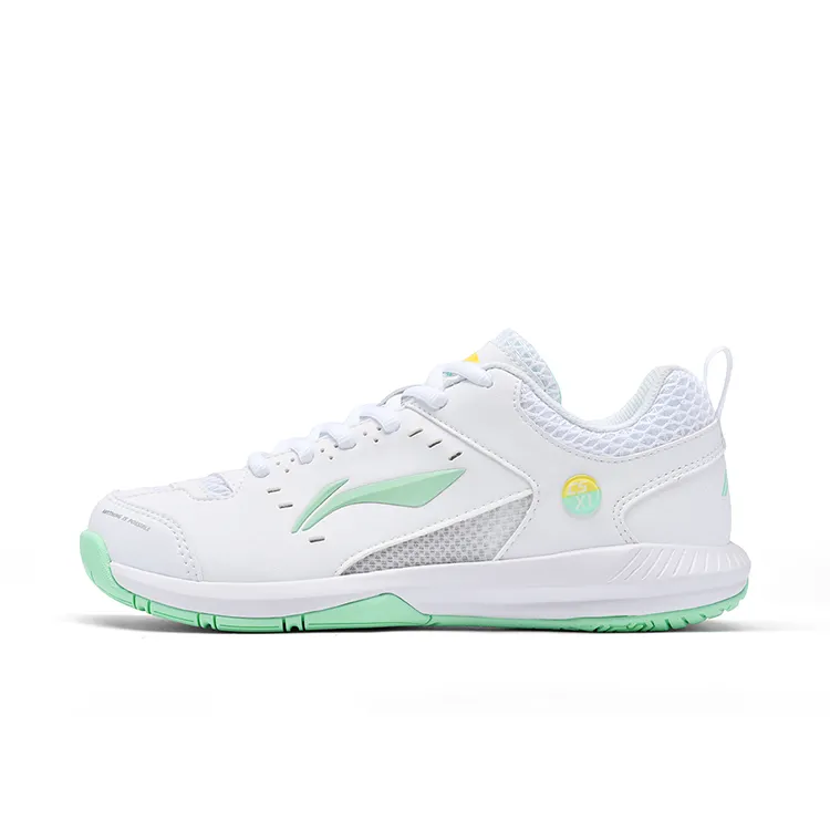 Li Ning Rocket Shoe 2.0 Slip Resistant, Breathable, Lightweight Low top Badminton Shoes Unisex Light Turquoise
