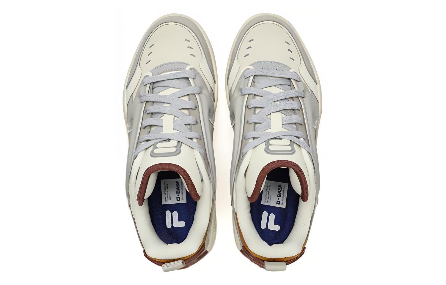 FILA FUSION Desperado Low Top Shoes ‘White Grey Orange’ Women’s