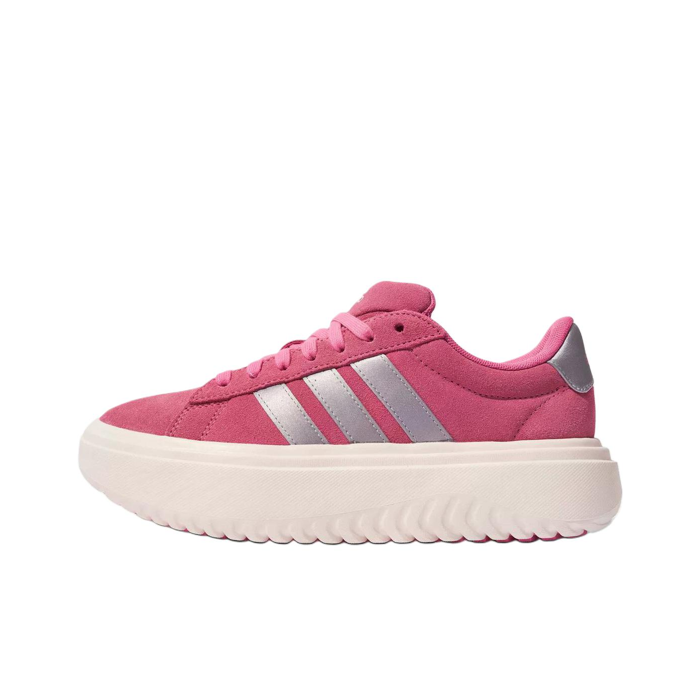Женские кеды adidas adidas GRAND COURT PLATFORM (розовый)