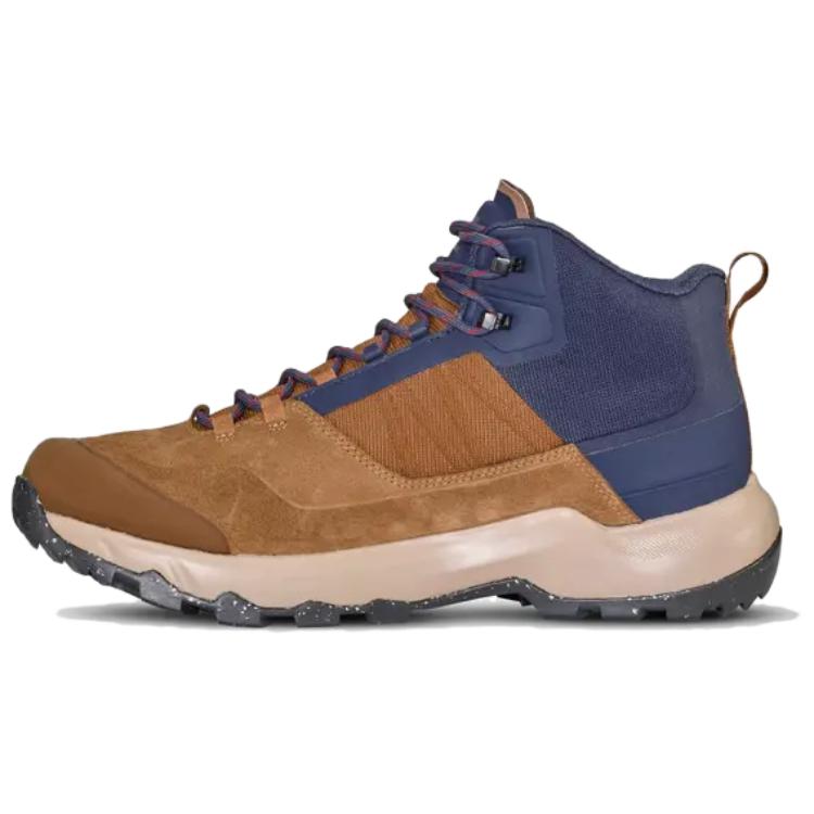 DECATHLON MH500 Slip Resistant Mid top Hiking Shoes Men’s Chestnut