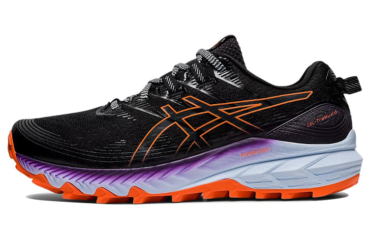 ASICS Gel Trabuco 10 Black Nova Orange Purple Women's