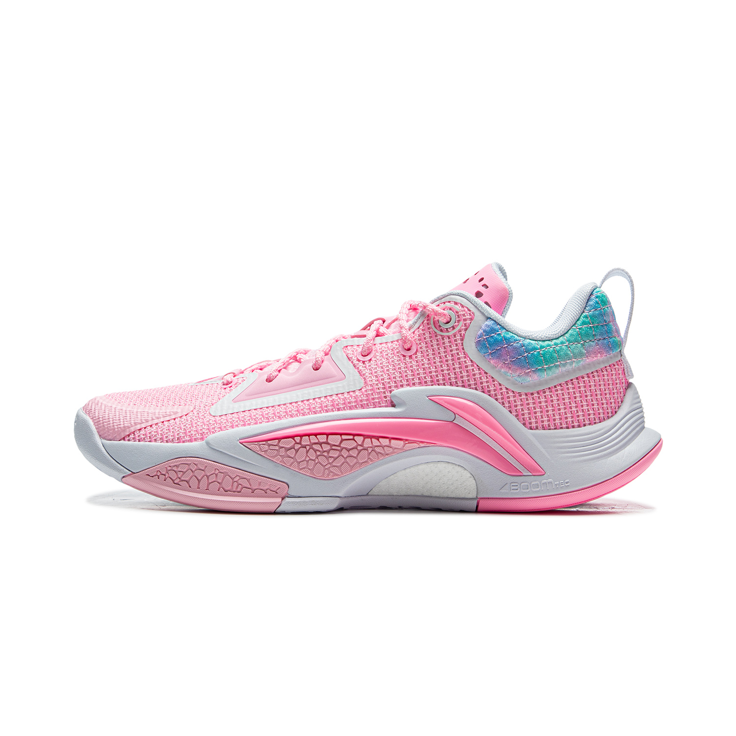 Li Ning BadFive Chase Hunt 1 Slip Resistant Coverage Lightweight Rebound Low top Outdoor Basketball Shoes Men’s