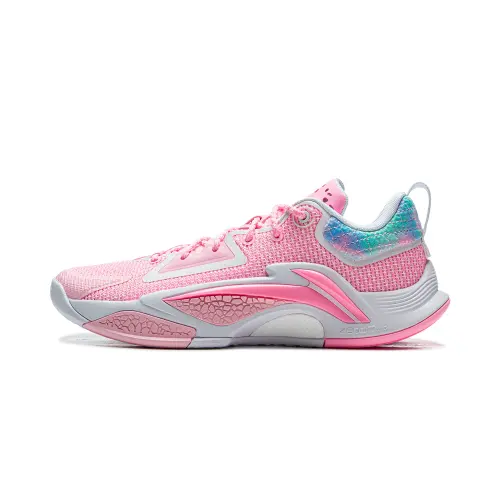 Li Ning BadFive Chase Hunt 1 Slip Resistant Coverage Lightweight Rebound Low top Outdoor Basketball Shoes Men's
