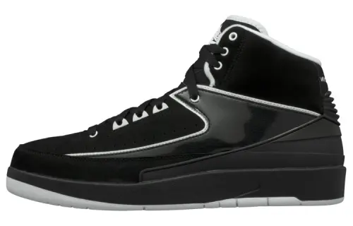 Jordan 2 Retro Qf Black White