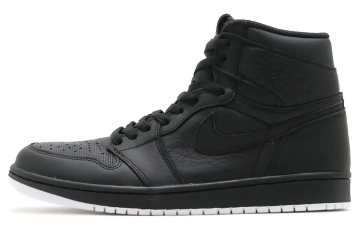 Jordan 1 Retro Black Perforated