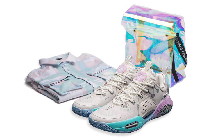 Li Ning All City 9 Wade Cushioning Slip Resistant Abrasion Resistant Cushioning Slip Resistant Abrasion Resistant