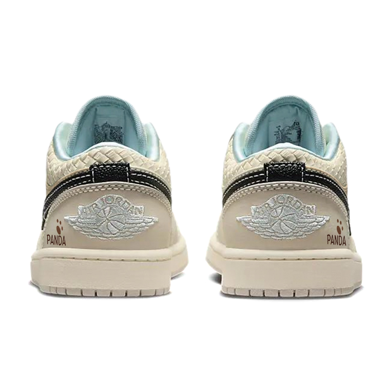 Jordan Air Jordan 1 Vintage Basketball Shoes Women’s Low Top White/Brown