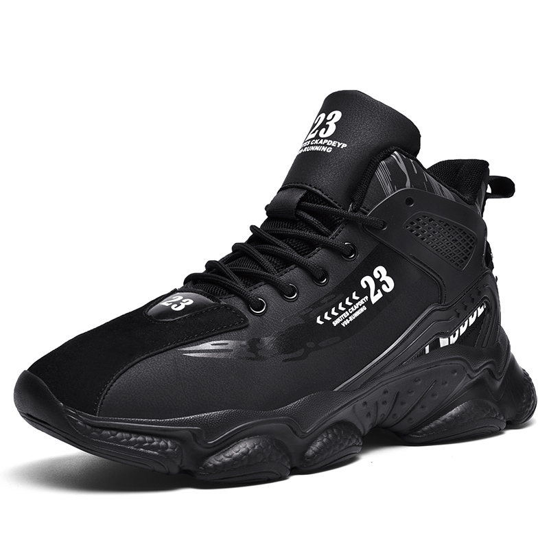 BAOZAOGONGYANG Cushioning Slip Resistant Abrasion Resistant Mid top Basketball Shoes Men’s