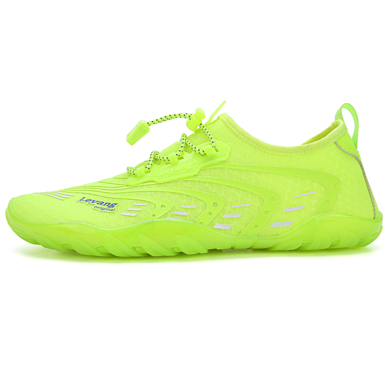 Leyang Abrasion Resistant Slip Resistant Low top Training Shoes Men’s Neon Green
