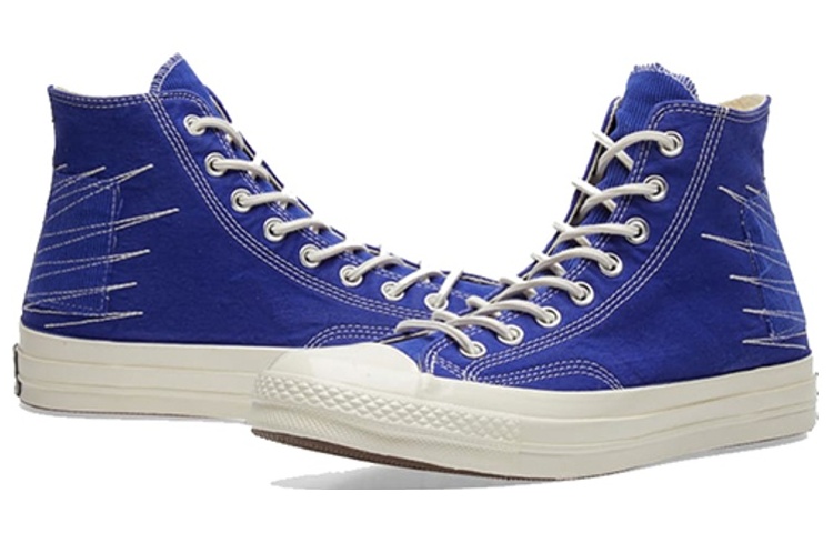 Кеды Converse (синие) — Синий — фото 3