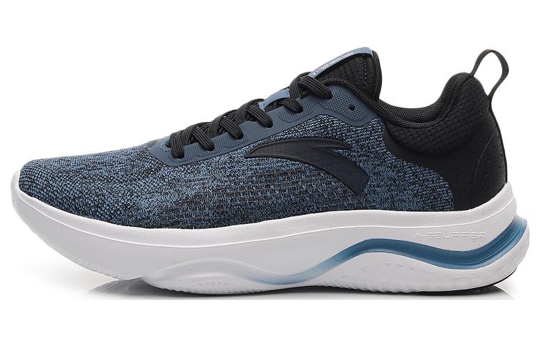 Anta Divine Journey 4 Cushioning Slip Resistant Abrasion Resistant Low top Training Shoes Men’s Black Blue