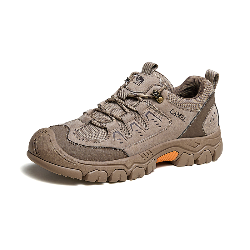 CAMEL Slip Resistant Abrasion Resistant Slip Resistant Abrasion Resistant Low top Mountaineering Shoes Men’s