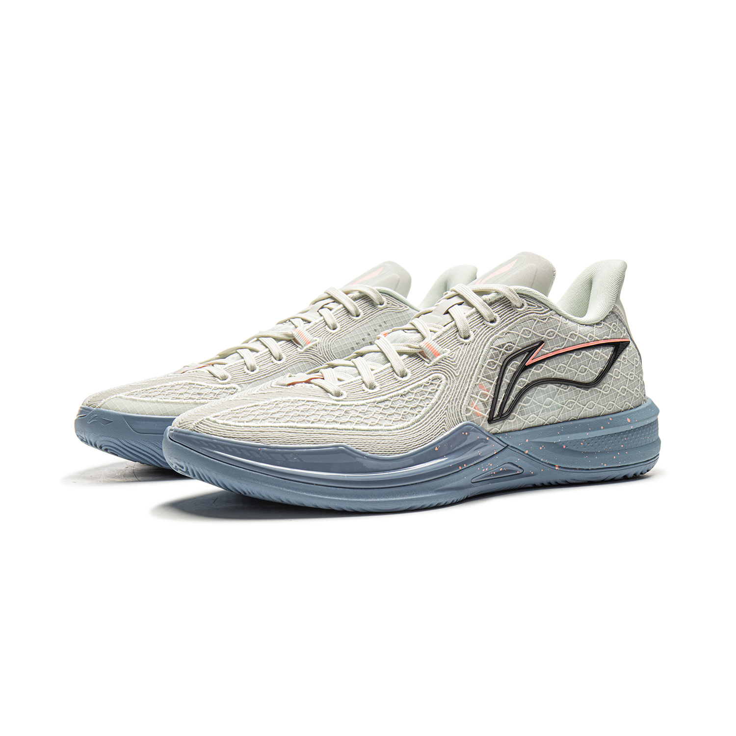 Li Ning Assassin’s Creed 2 Cushioning Slip Resistant Breathable Low top Basketball Shoes Men’s Light Lime