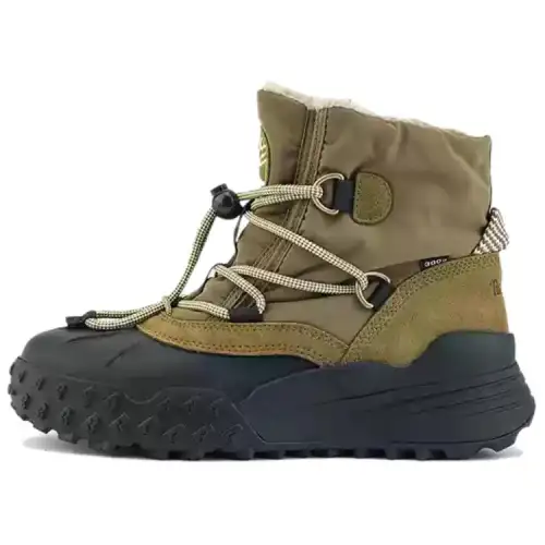 Timberland Thermal Abrasion Resistant Slip Resistant Short Snow Boots Women's Green