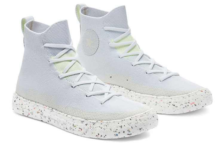 Кеды Converse Chuck Taylor All Star Crater Knit (белые) — фото 3