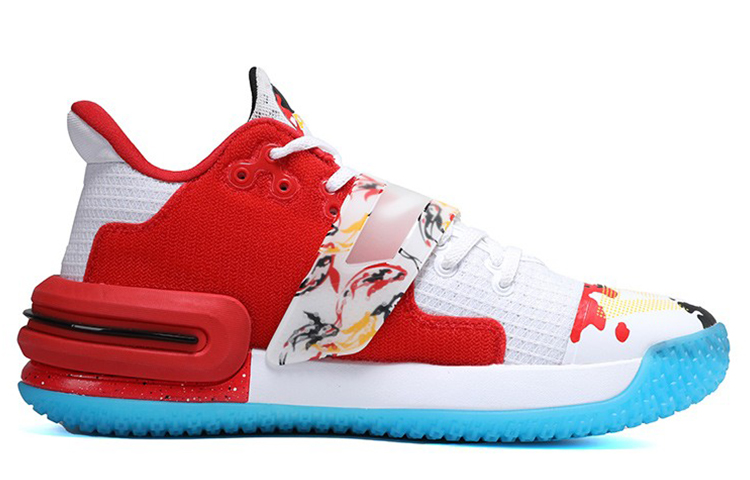 PEAK Flash 2 Generation Basketball Shoes Men’s Low Top Baymax/Red