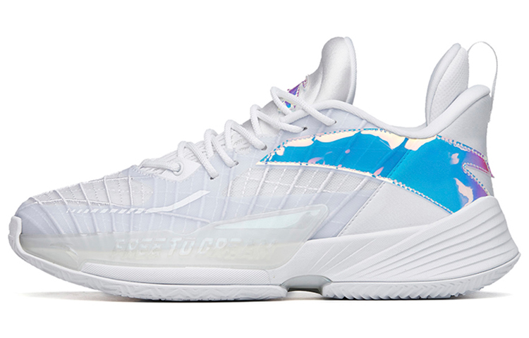 Anta Light Horseman 3 Mid top Performance Basketball Shoes Men's White