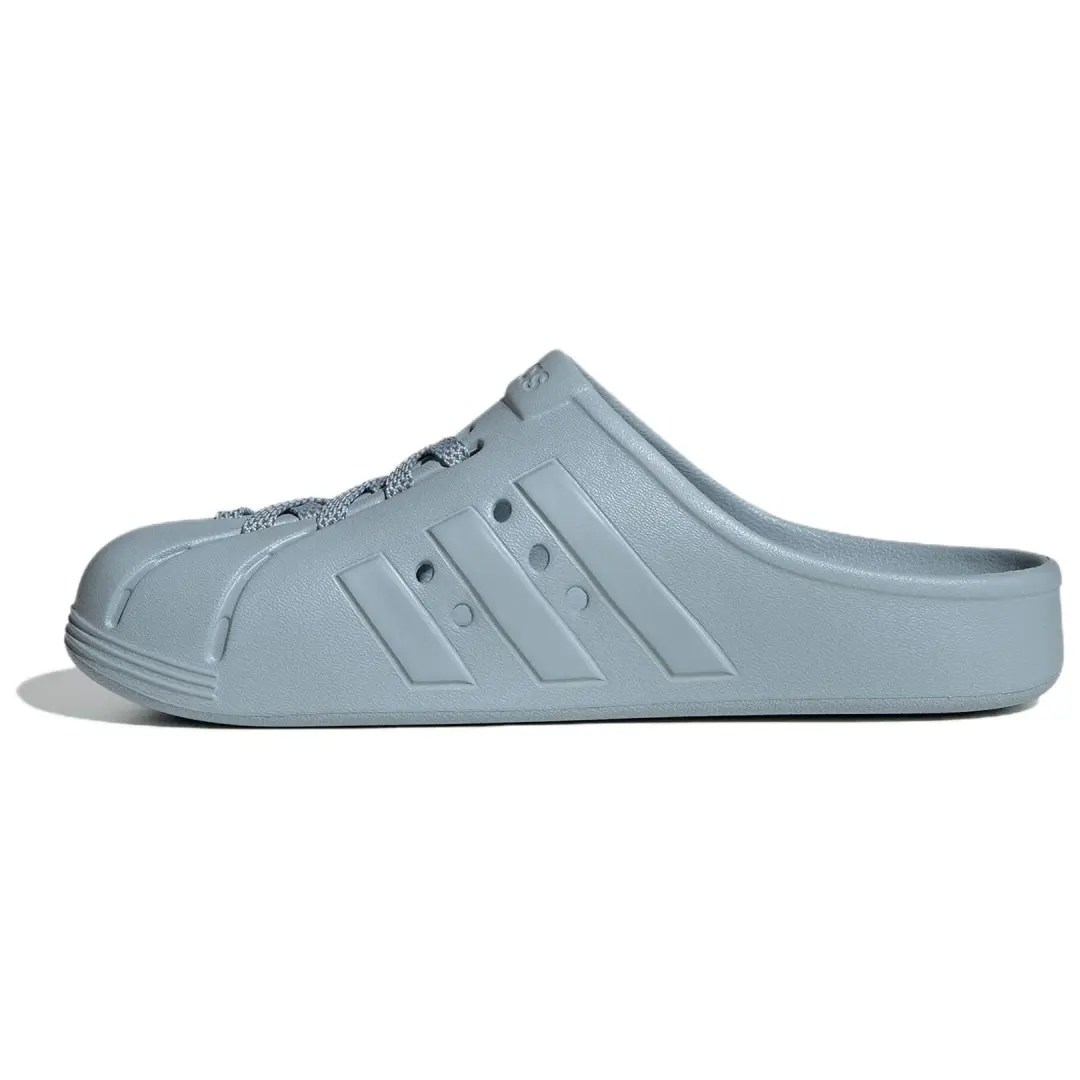 Adidas ADILETTE CLOGS EVA Slip Resistant Closed Toe Slippers Unisex Blue