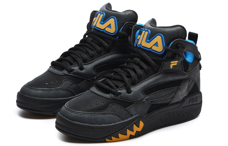 FILA FUSION DESPERADO WE Desperado We Textile, Synthetic Leather, TPU Bat Shoe, Fleece Lined Mid top