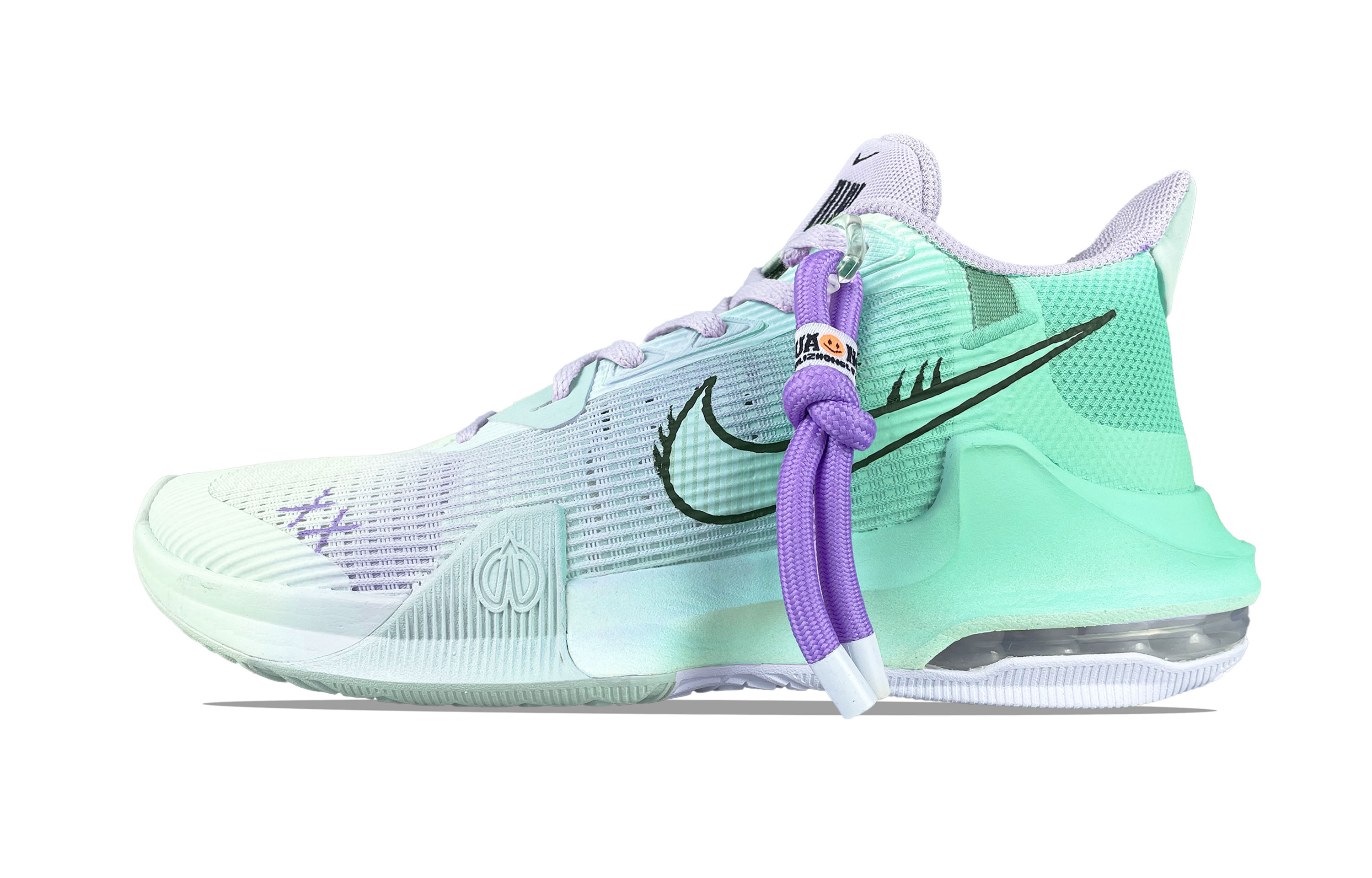 Nike Air Max Impact 3 Abrasion Resistant Slip Resistant Low top Basketball Shoes Unisex Green