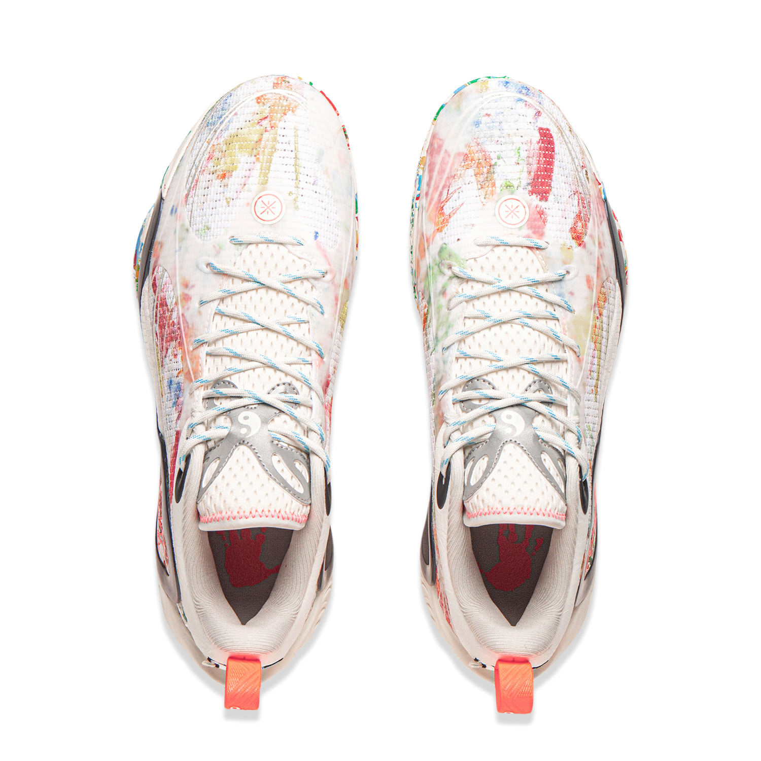 Li Ning DLO1 Cushioning Low top Basketball Shoes Men’s Ivory