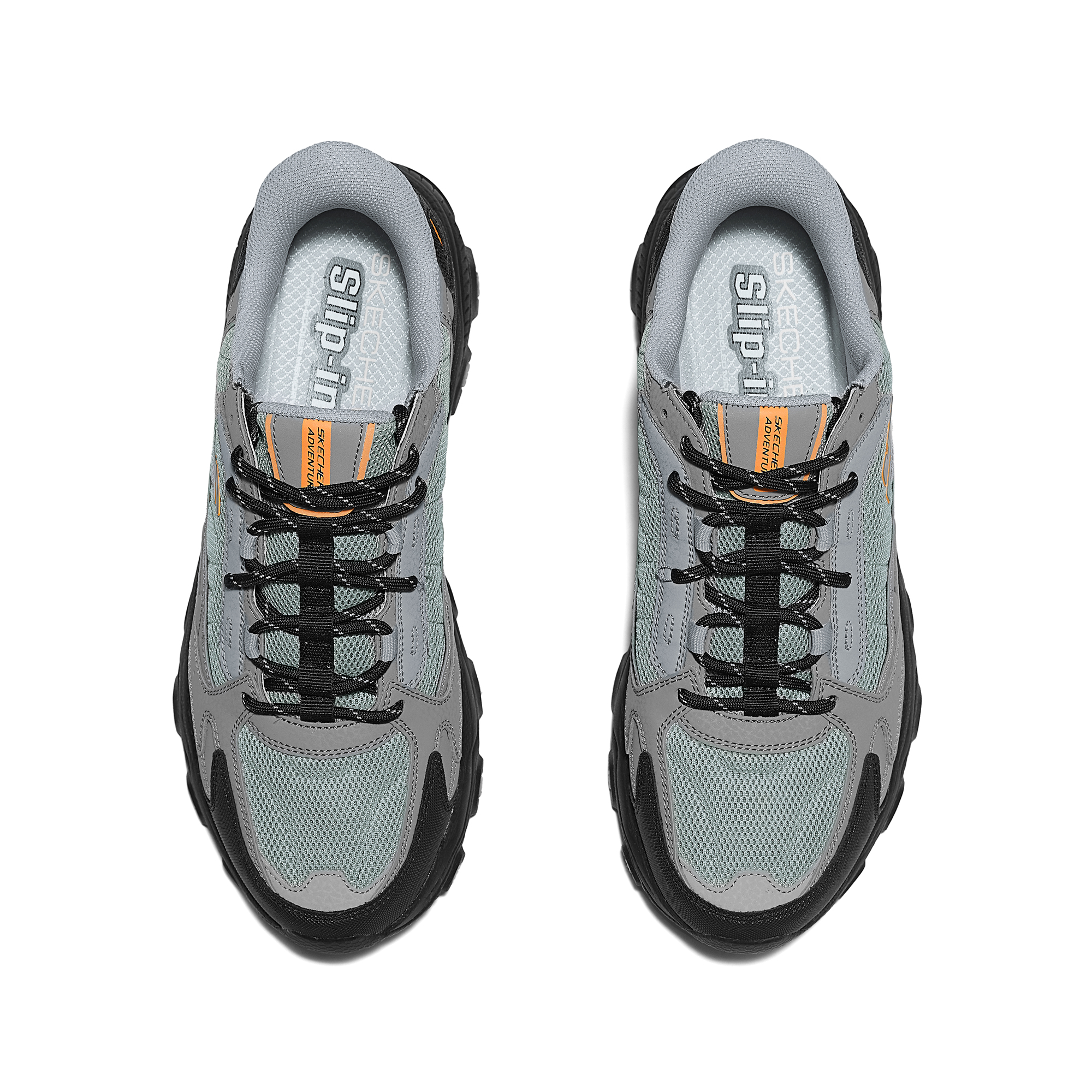 Skechers OUTDOOR Cushioning Slip Resistant Abrasion Resistant Breathable Grip Low top Mountaineering Shoes Men’s Gray